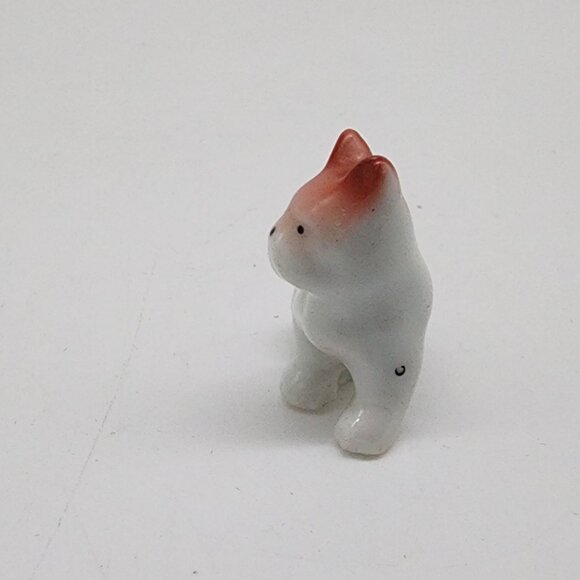 Vintage Hand Painted Porcelain Miniature Boston Terrier Figurine - Picture 2 of 6